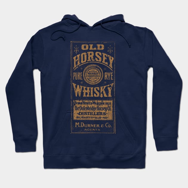 Old Horsey Rye Whisky 1839 Hoodie by JCD666